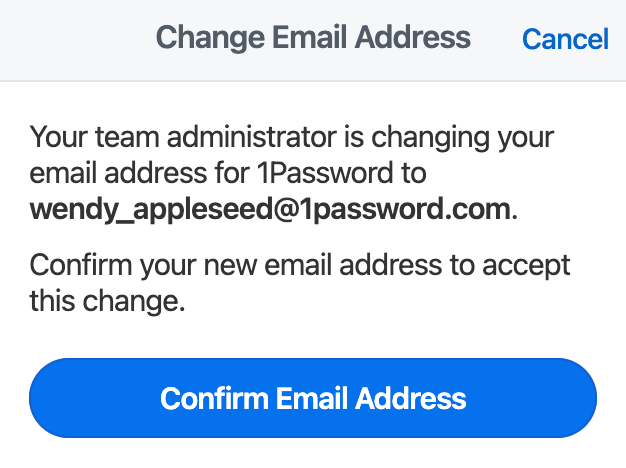 Nachdem du dich in dein Konto eingeloggt hast, klickst du auf „E-Mail-Adresse bestätigen“.