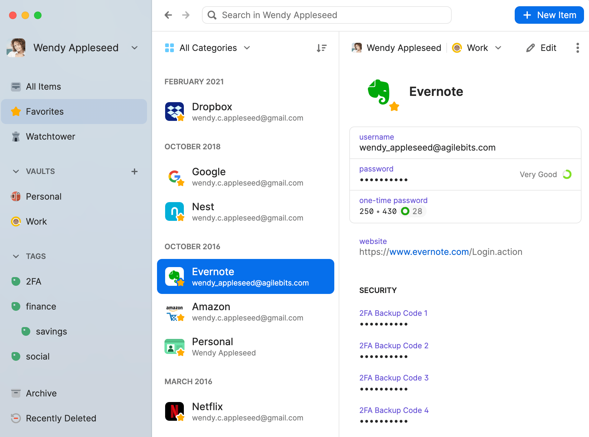 Présentation de 1Password 8 pour Mac