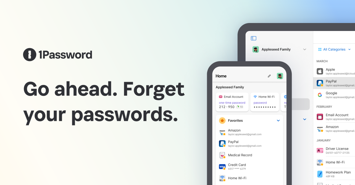 Faites connaissance avec 1Password pour Windows