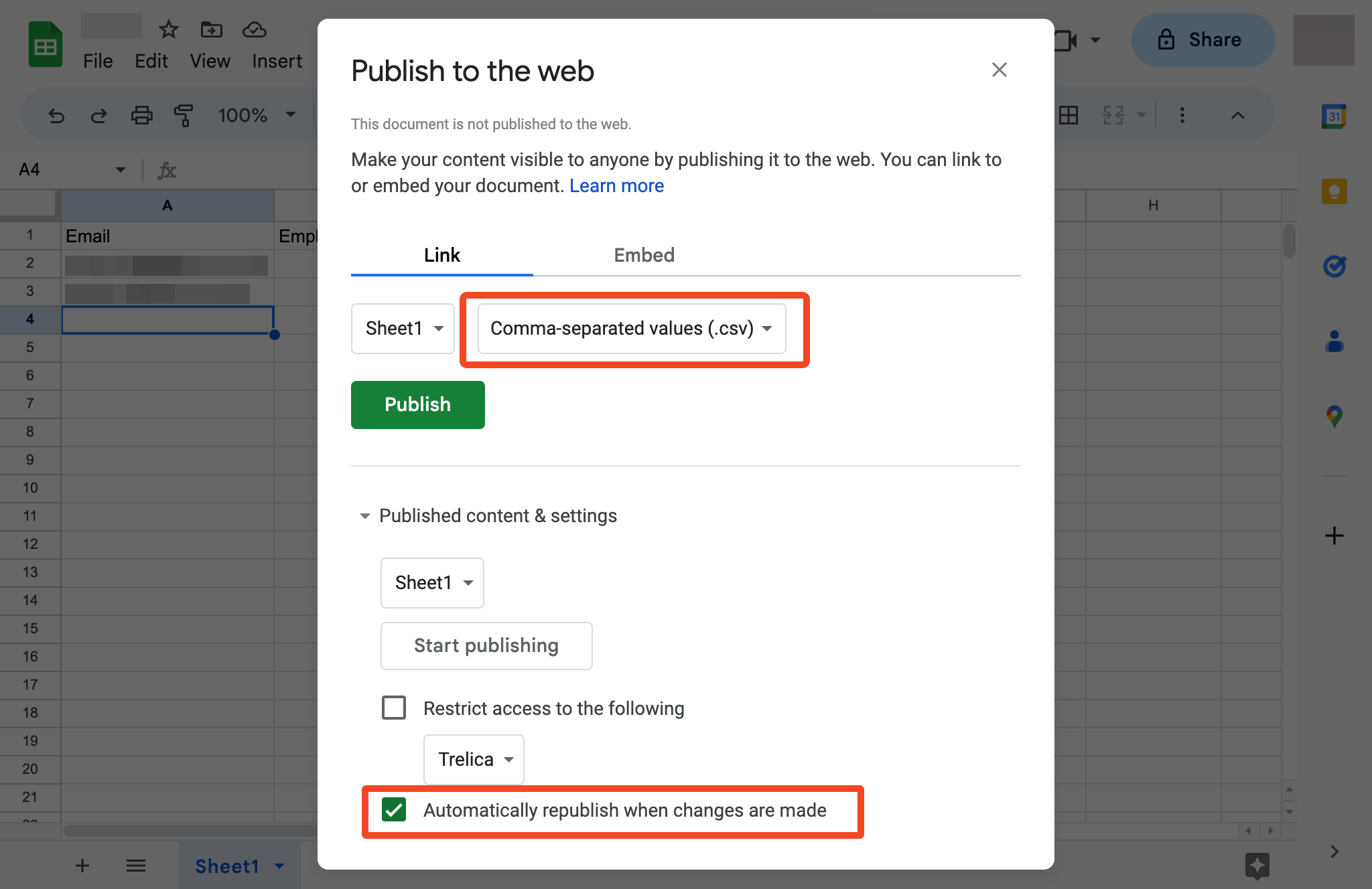 Google Sheets Apps Script editor