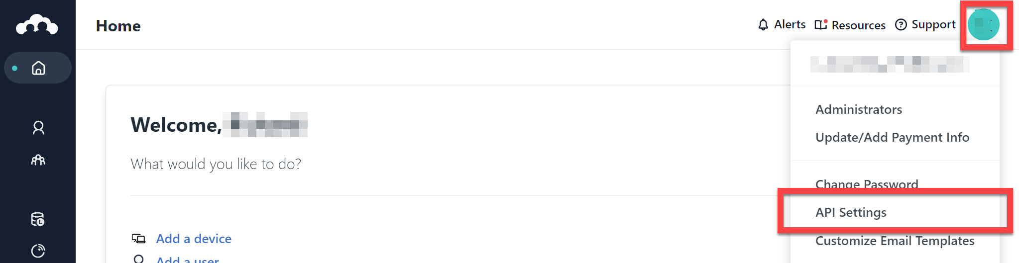 JumpCloud profile menu.png