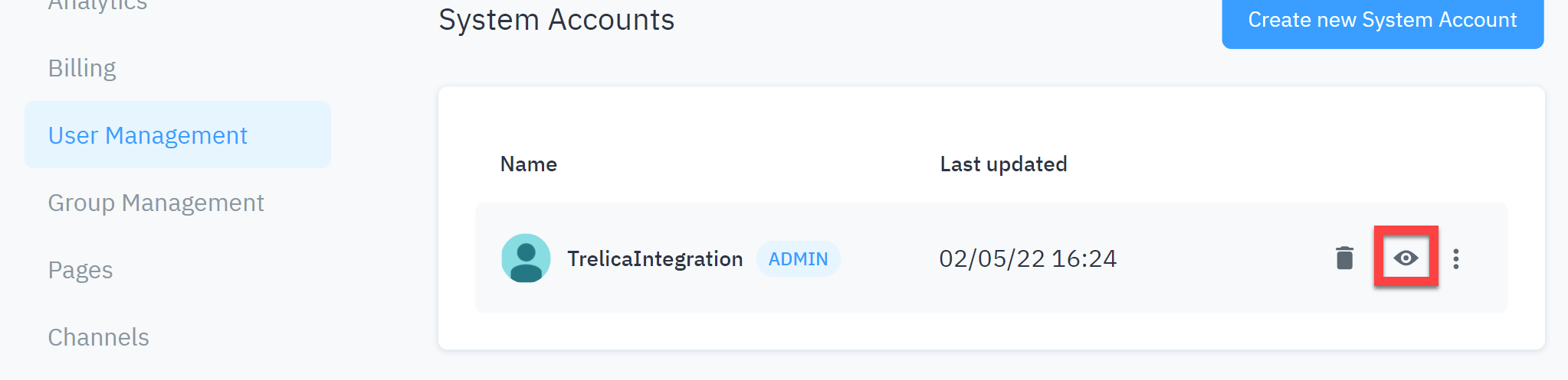 Happeo API token configuration
