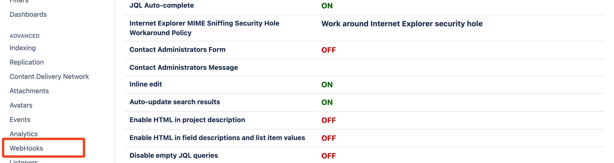 Jira OAuth client setup