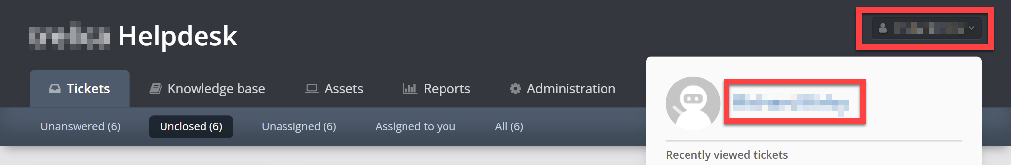 Jitbit administrator settings